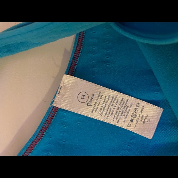 blue ivivva by lululemon tank topSOLD - Picture 3 of 3